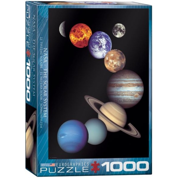 NASA - System Solarny (1000el.) - Sklep Art Puzzle